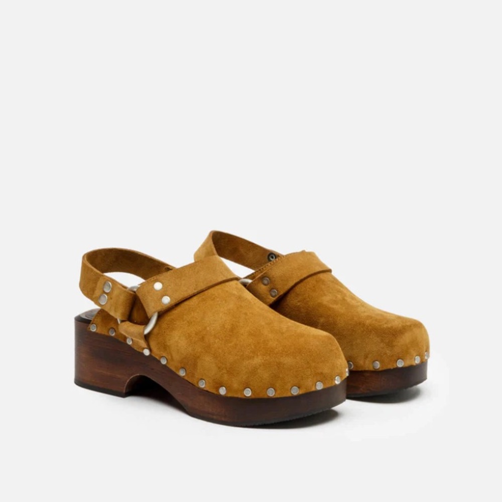 Re/Done 70’s Studded Slingback Clog